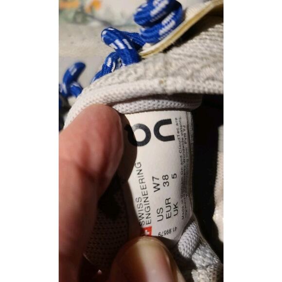 ON Cloud Cloudswift Athletic Running Shoes Glacier White Gray Women’s Size 7 - Picture 4 of 5